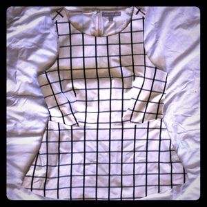 Banana Republic peplum shirt